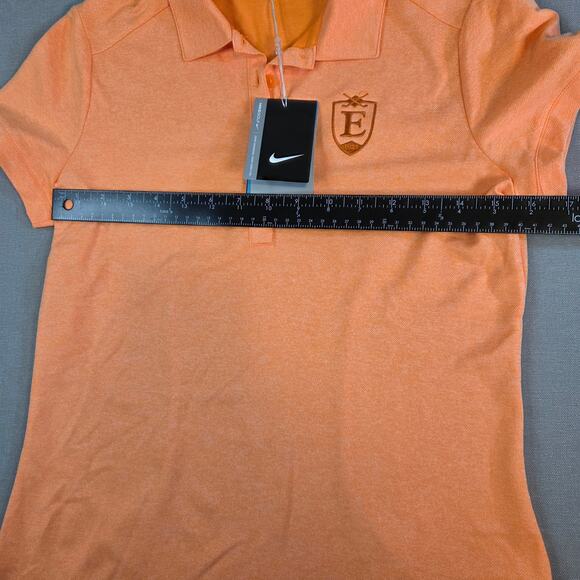 Nike Golf Women’s Dri-Fit Polo Shirt Orange Performance Top Size M NWT - Picture 11 of 16